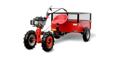 Minitraktor VARI IV GLOBAL, motoplokk DSK-317 + järelkäru ANV-500 (mootor HONDA)