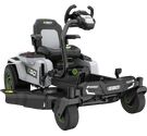 Nullpöörderaadiusega rooliga juhitav akumurutraktor EGO ZT4201E-S. Murutraktoriga TASUTA kaasa 4x10 Ah akut!