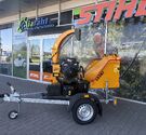 Puiduhakkur LASKI LS 100/27 CB (mootor Kohler CH740), pidurid