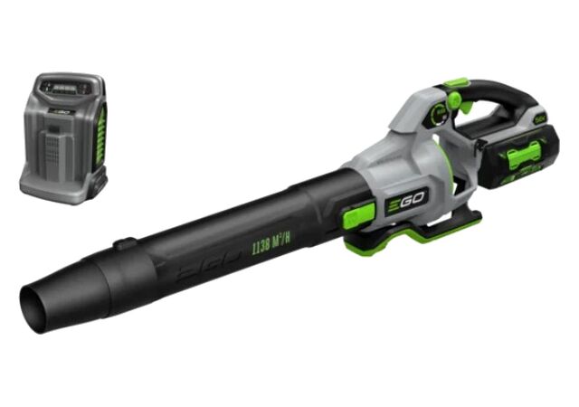 Akulehepuhur EGO LB6700E 56V Komplektis 5Ah aku ja kiirlaadija. 