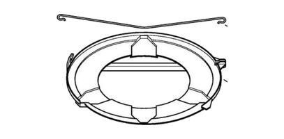 Saekettale 250mm ja rohukettale transportkaitse D255