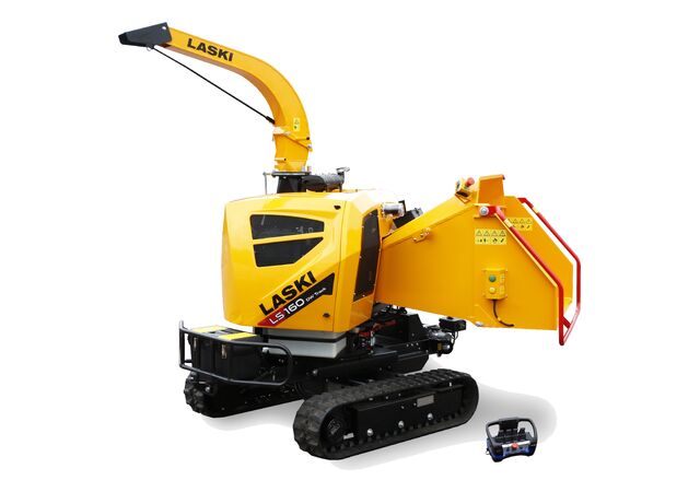 Puiduhakkur LASKI LS 160 DW Track, lintidel ja kaugjuhitav