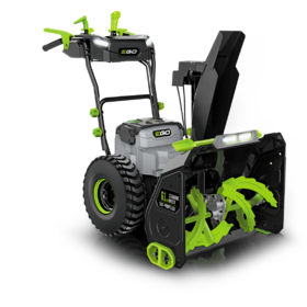 Akuga lumefrees EGO SNT2400E, kaheastmeline