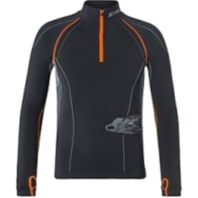 Sooja pesu särk ADVANCE must, XXL