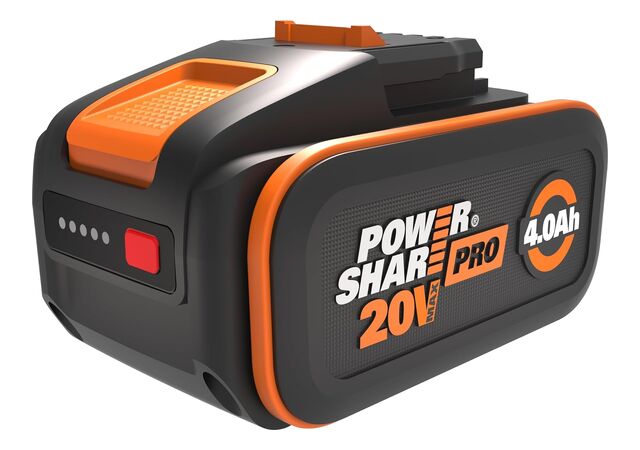 Aku 20V / 4,0Ah. Li-ioon. WA3644, Worx