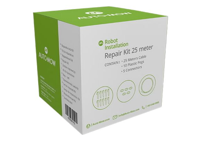 Piirdetraadi remontkomplekt 25m, Auto-Mow