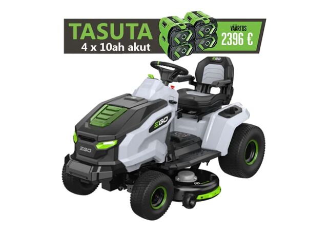 Külgväljaviskega akumurutraktor TR4201E, EGO