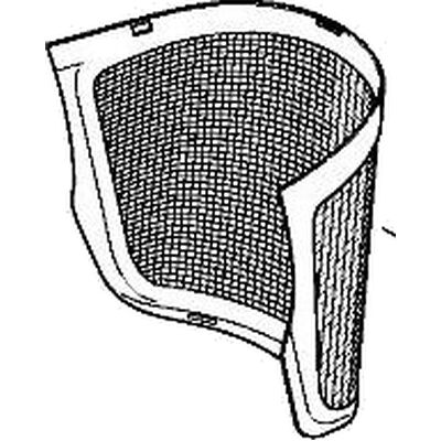 Vahetusvisiir kiivrile ADVANCE X-Vent metallvõrk