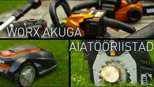 Akuga murutrimmer WG163E.9, 20 V, karkass, Worx