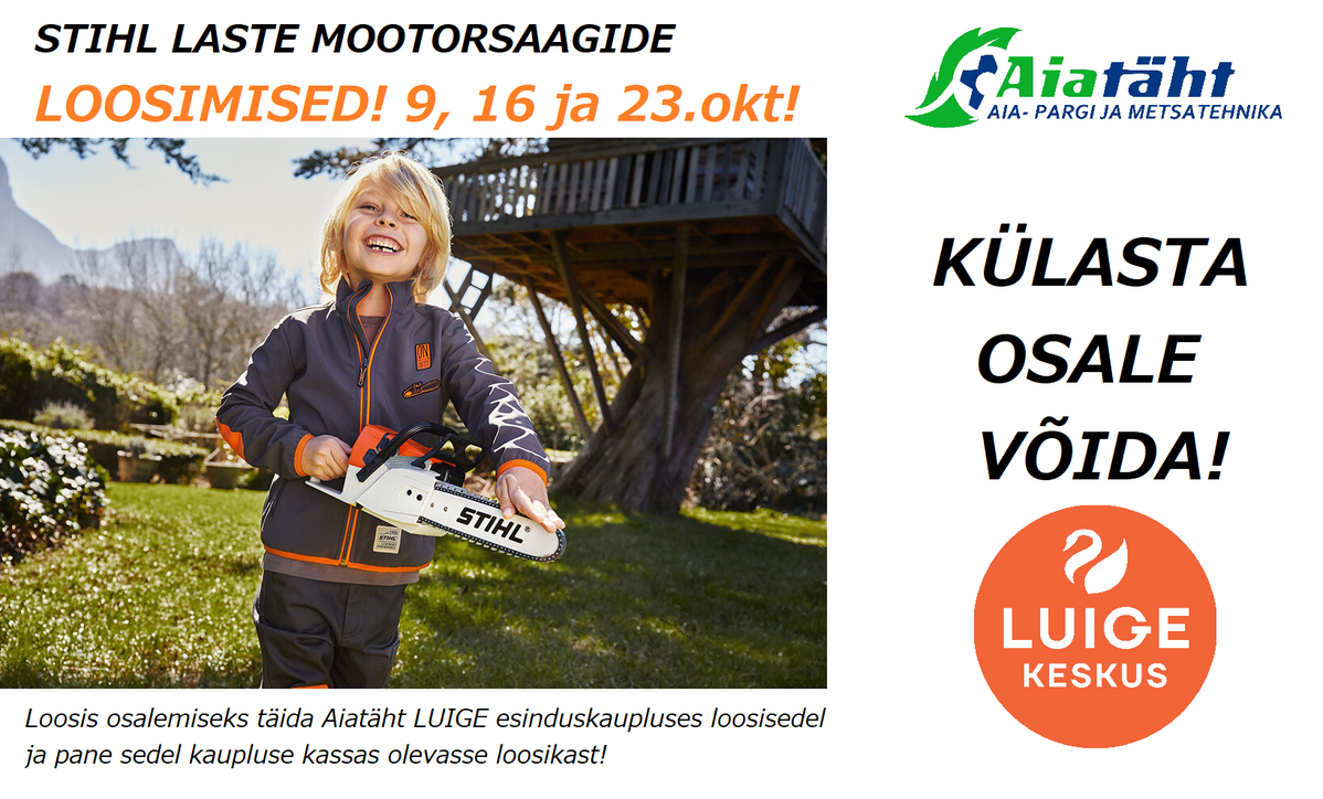 STIHL laste mängusae loosimine FB